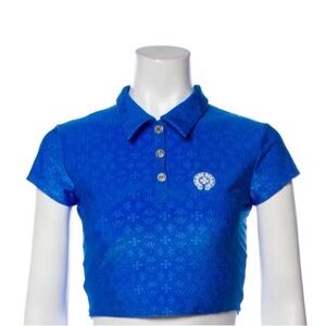 Chrome Hearts Vibrant Blue Women's Polo